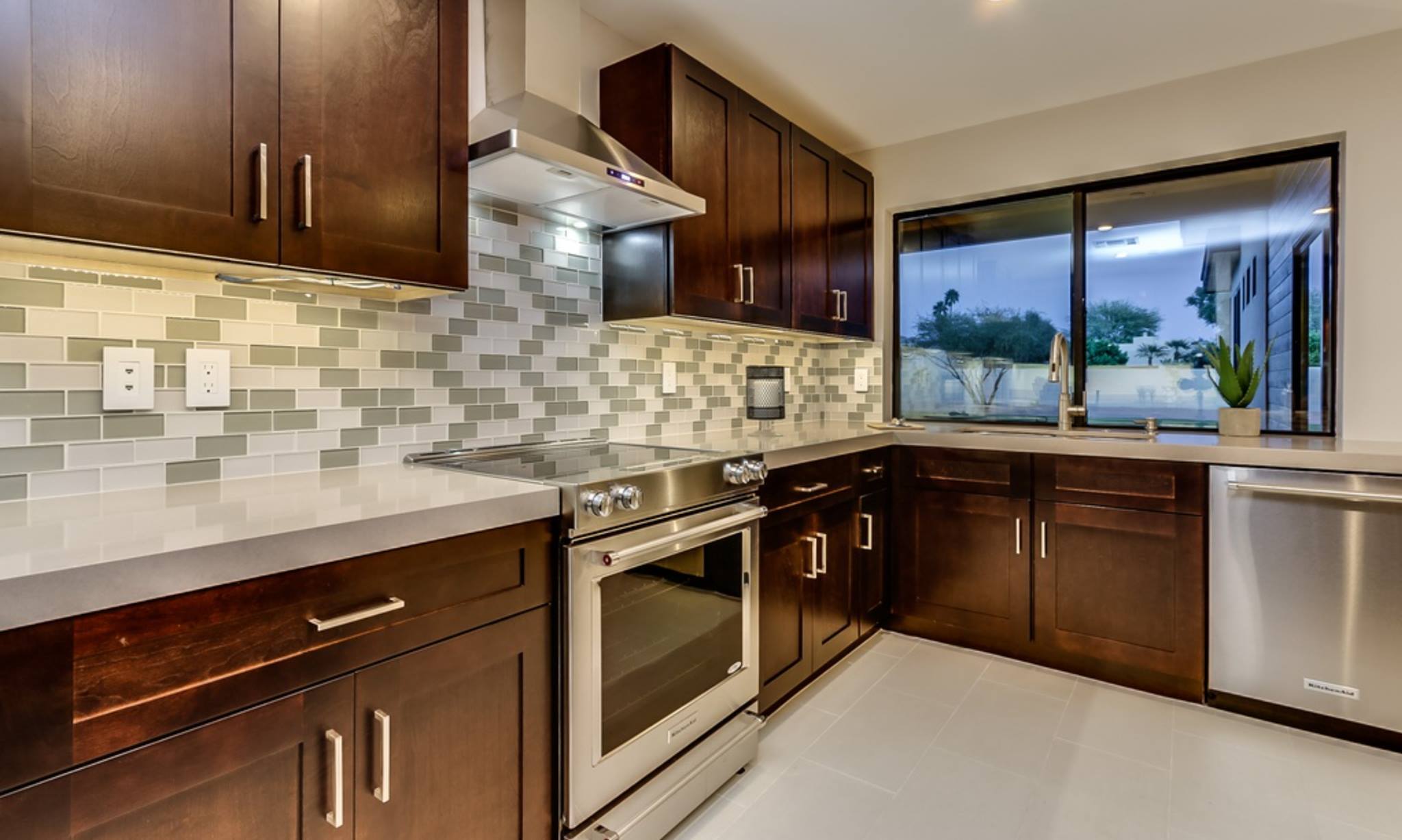 Kitchen remodel in Chandler AZ area by Maverick Kitchens with new cabinetry and modern finishes